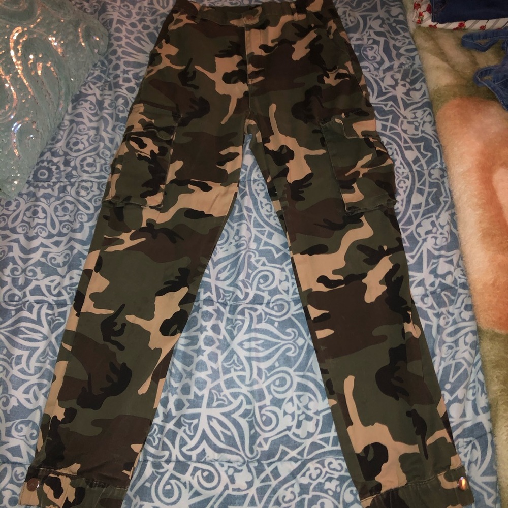 camouflage pants